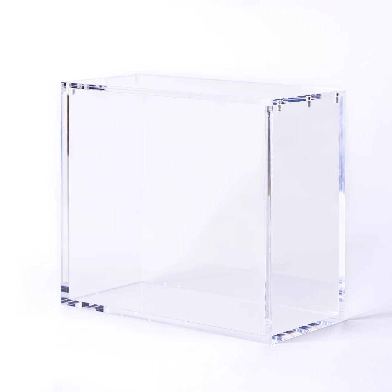ETB Acrylic Protector Elite Trainer Box case.Rubber Feet, cloth included