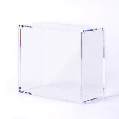 ETB Acrylic Protector Elite Trainer Box case.Rubber Feet, cloth included