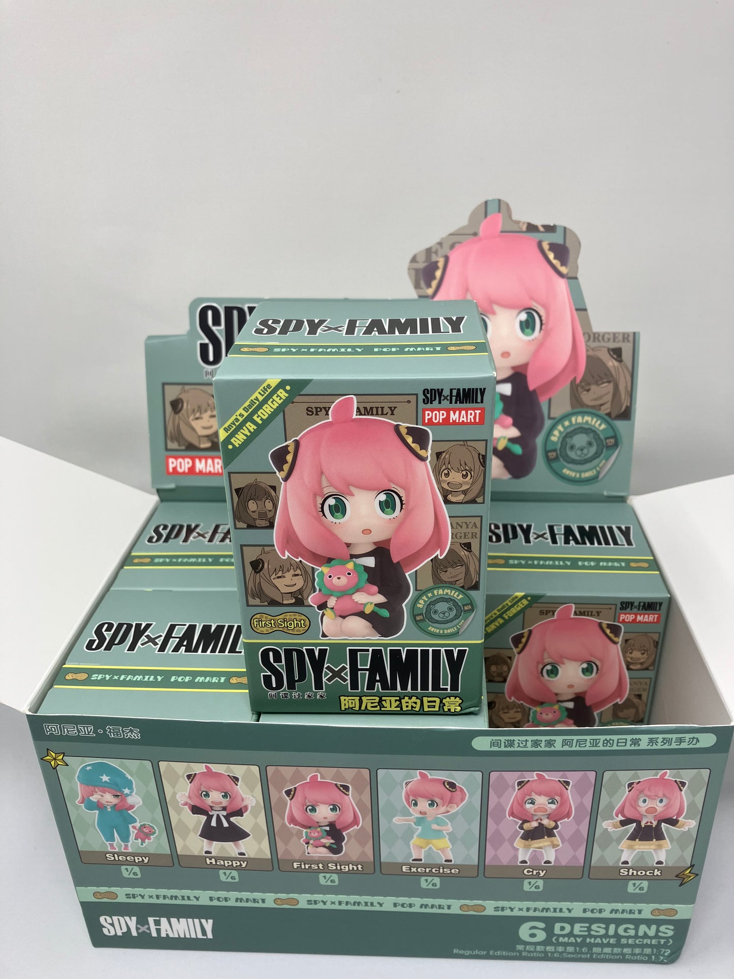 POPMART Spy x Family Blind box. Anya’s daily life.